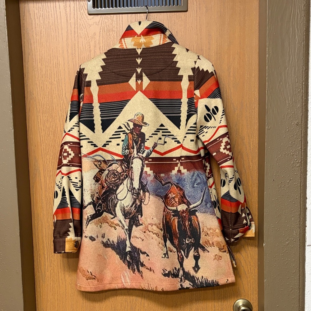 Indian Print Jacket - Picture 3 of 7